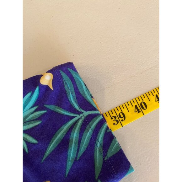 LuLaRoe Pineapple Tropical Print Leggings TC2 - Picture 5 of 8